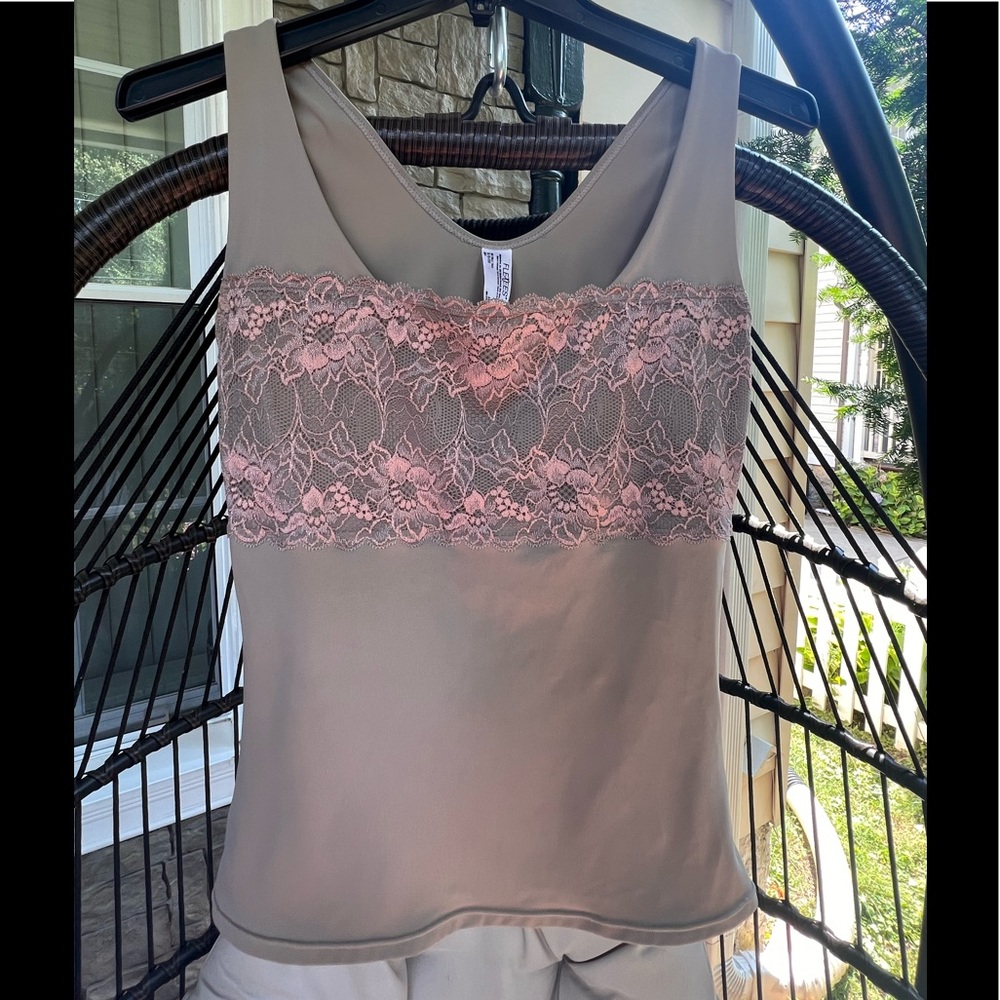 FLEXEES SLIM LIGHT BROWN TOP
